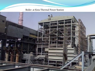 Boiler at Kota Thermal Power Station
 