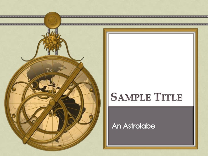 steampunk powerpoint 2010 template