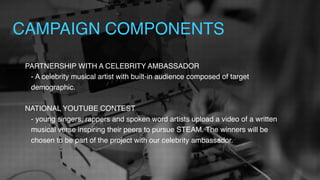 STEM/STEAM Outreach Campaign #STEAMtheStreets | PPT