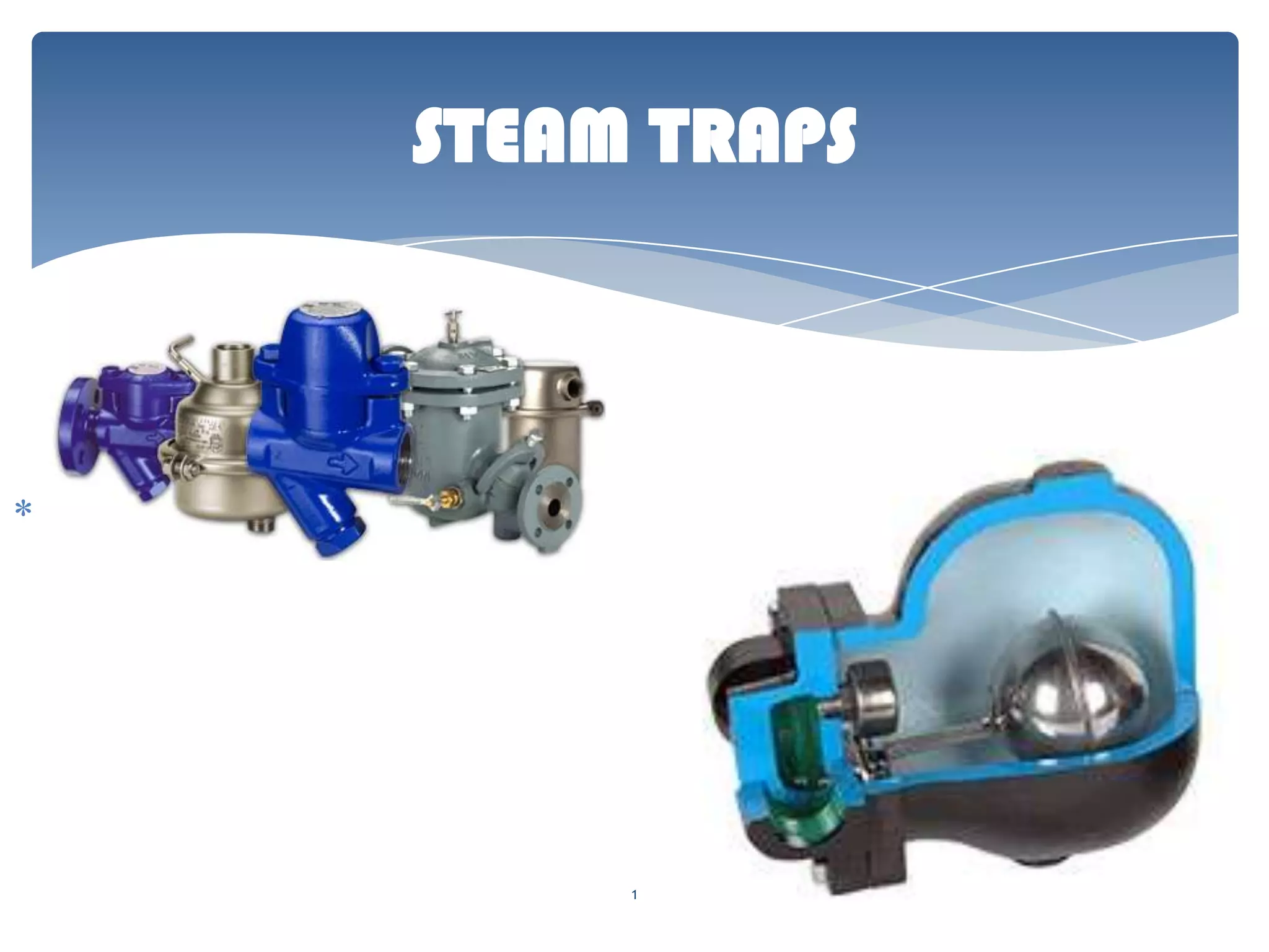 Steam traps PPT