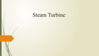 Presentation slide on Steam Turbine ppt | PPTX