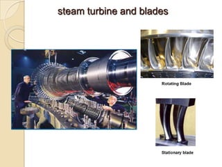 steam turbine and blades

 