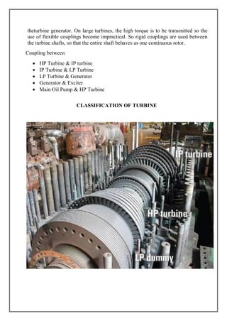 Steam turbines and its associated systems(ntpc ramagundam) | PDF