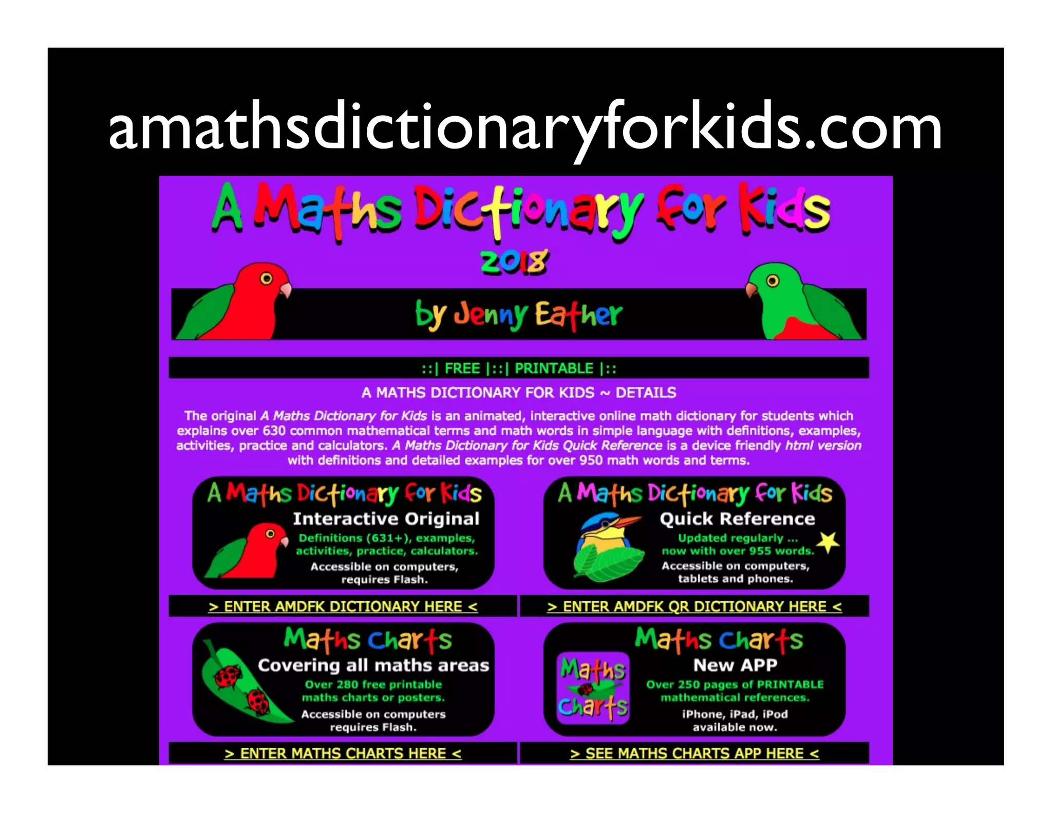 amathsdictionaryforkids.com
 