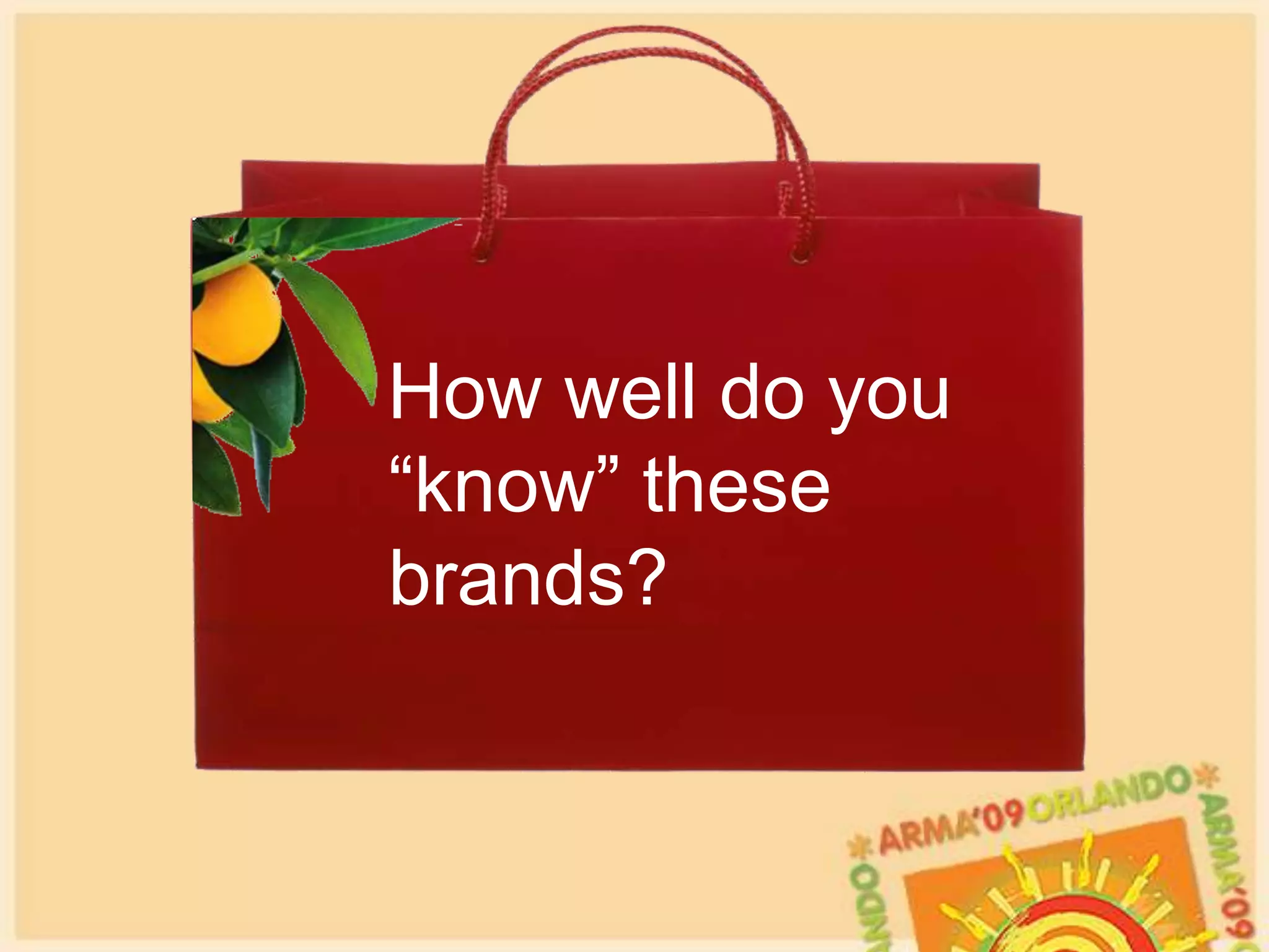 Identifies and differentiates product/service 