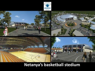 Netanya’s basketball stedium
 