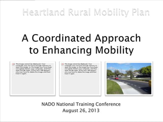 NADO National Training Conference
August 26, 2013
 