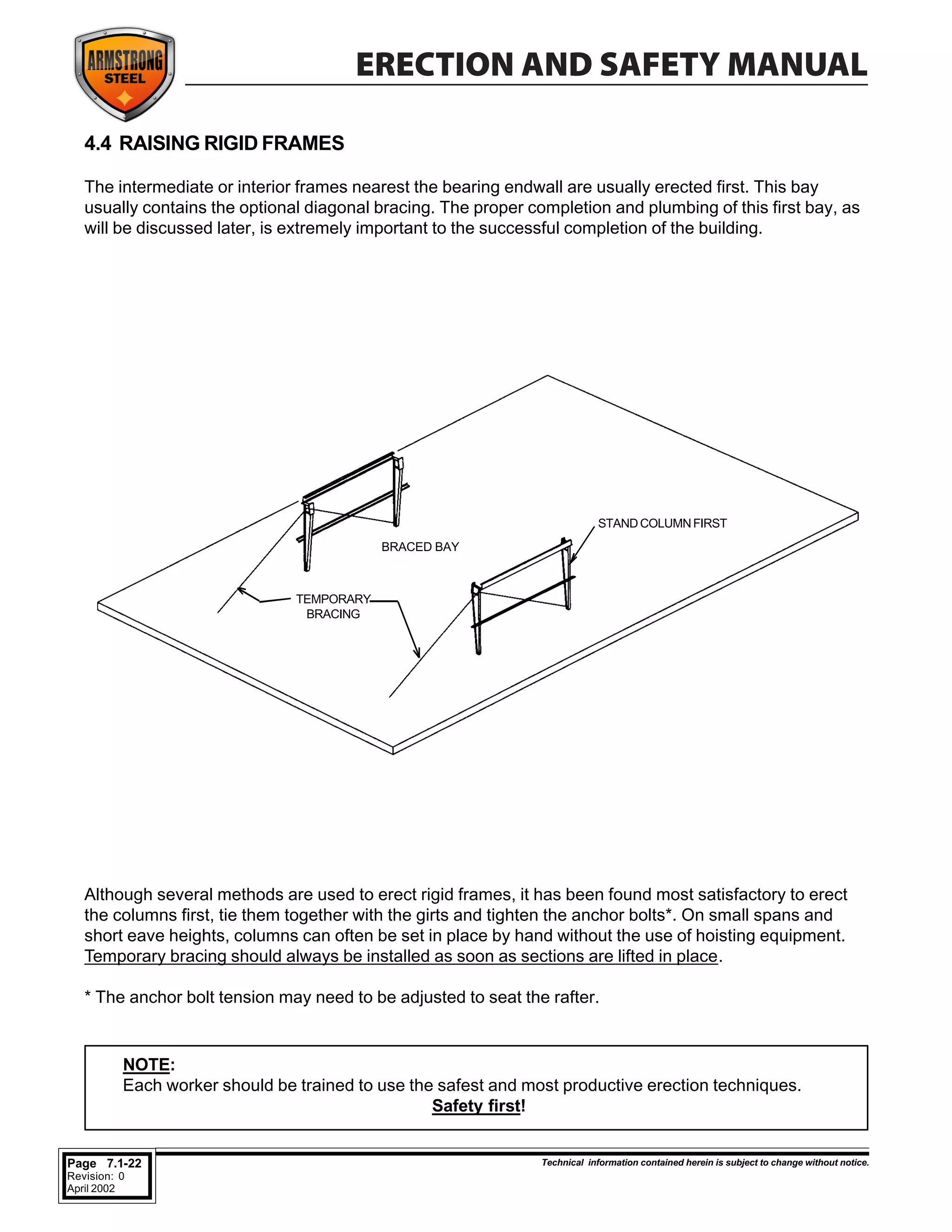 Steel building-erection-manual | PDF