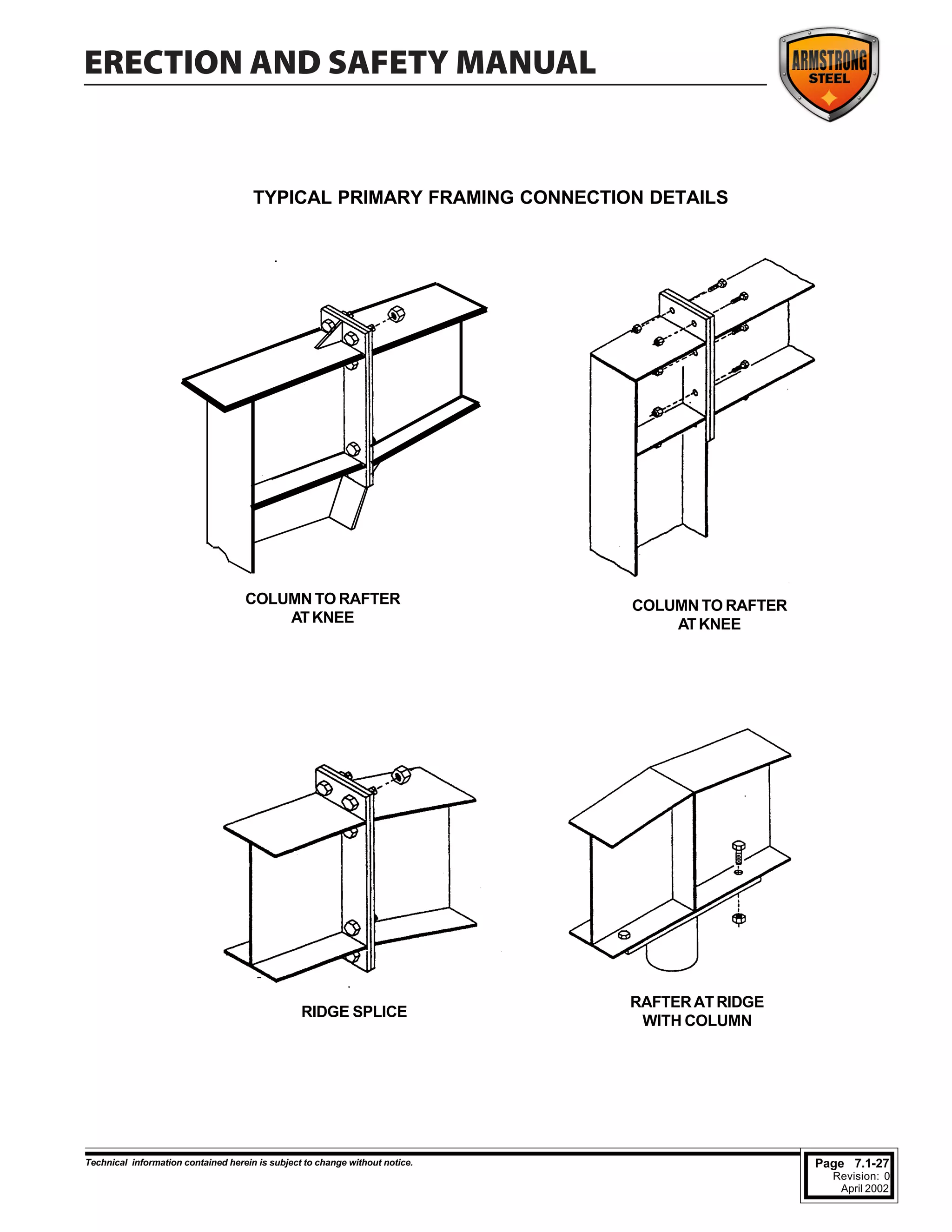 Steel building-erection-manual | PDF