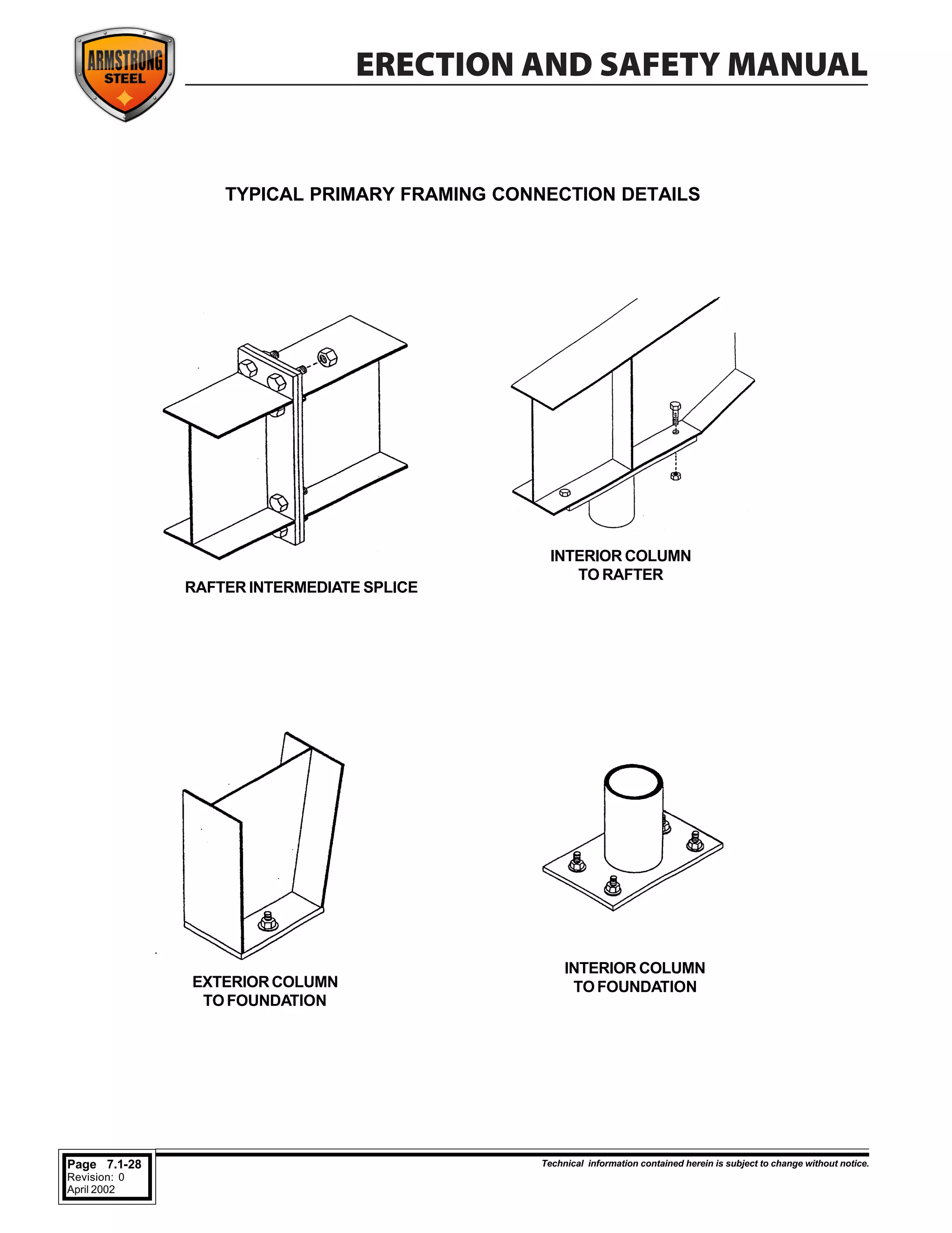 Steel building-erection-manual | PDF
