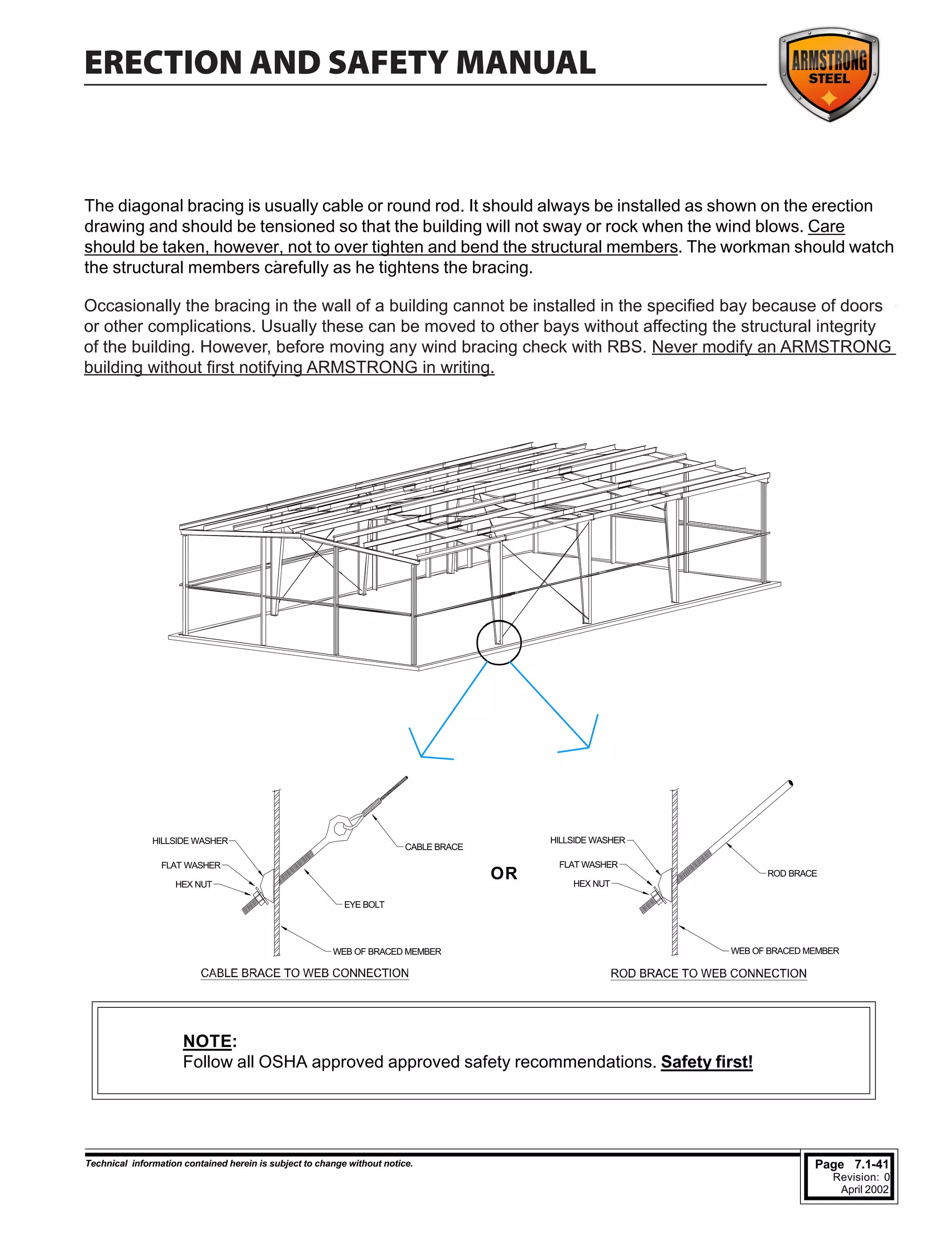 Steel building-erection-manual | PDF