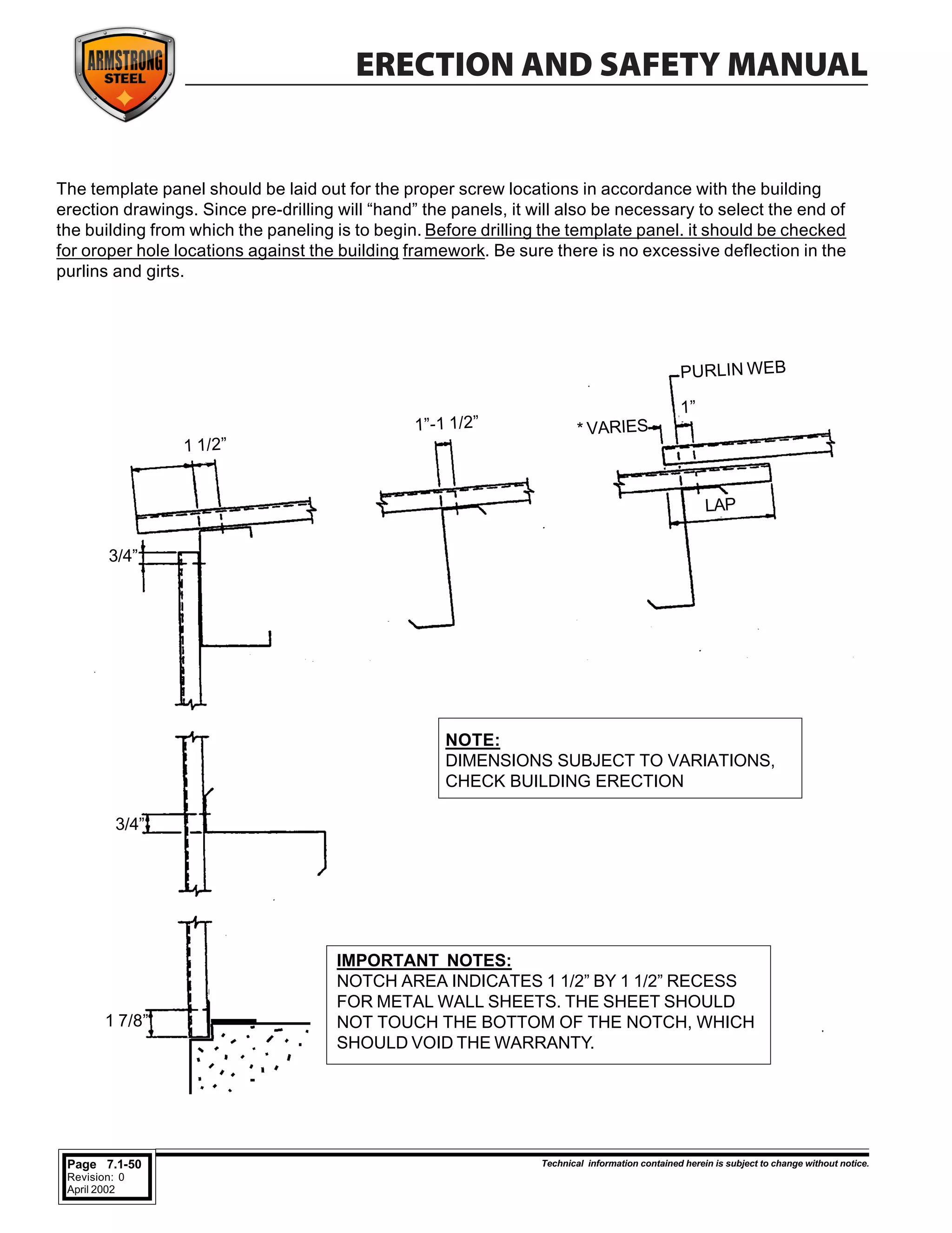 Steel building-erection-manual | PDF