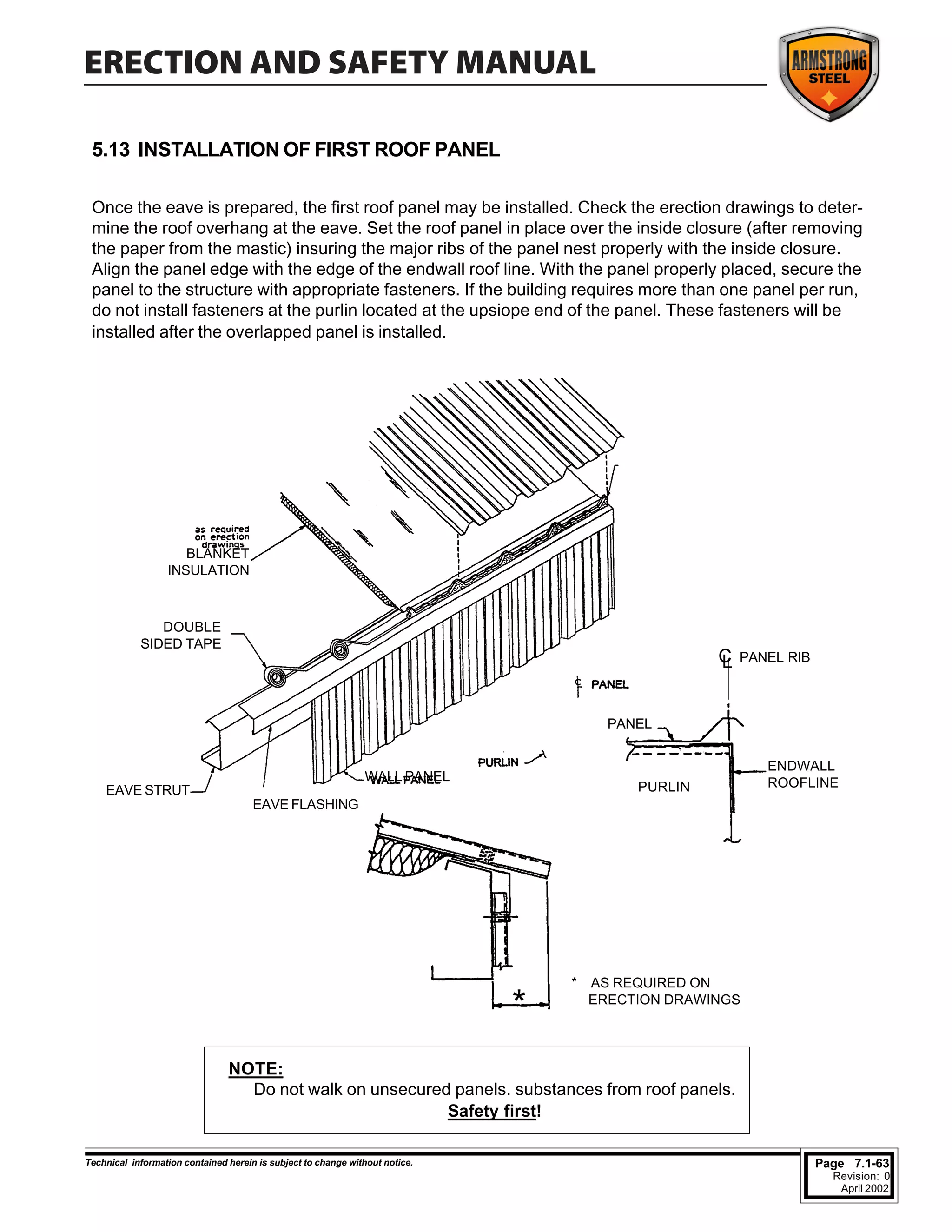 Steel building-erection-manual | PDF