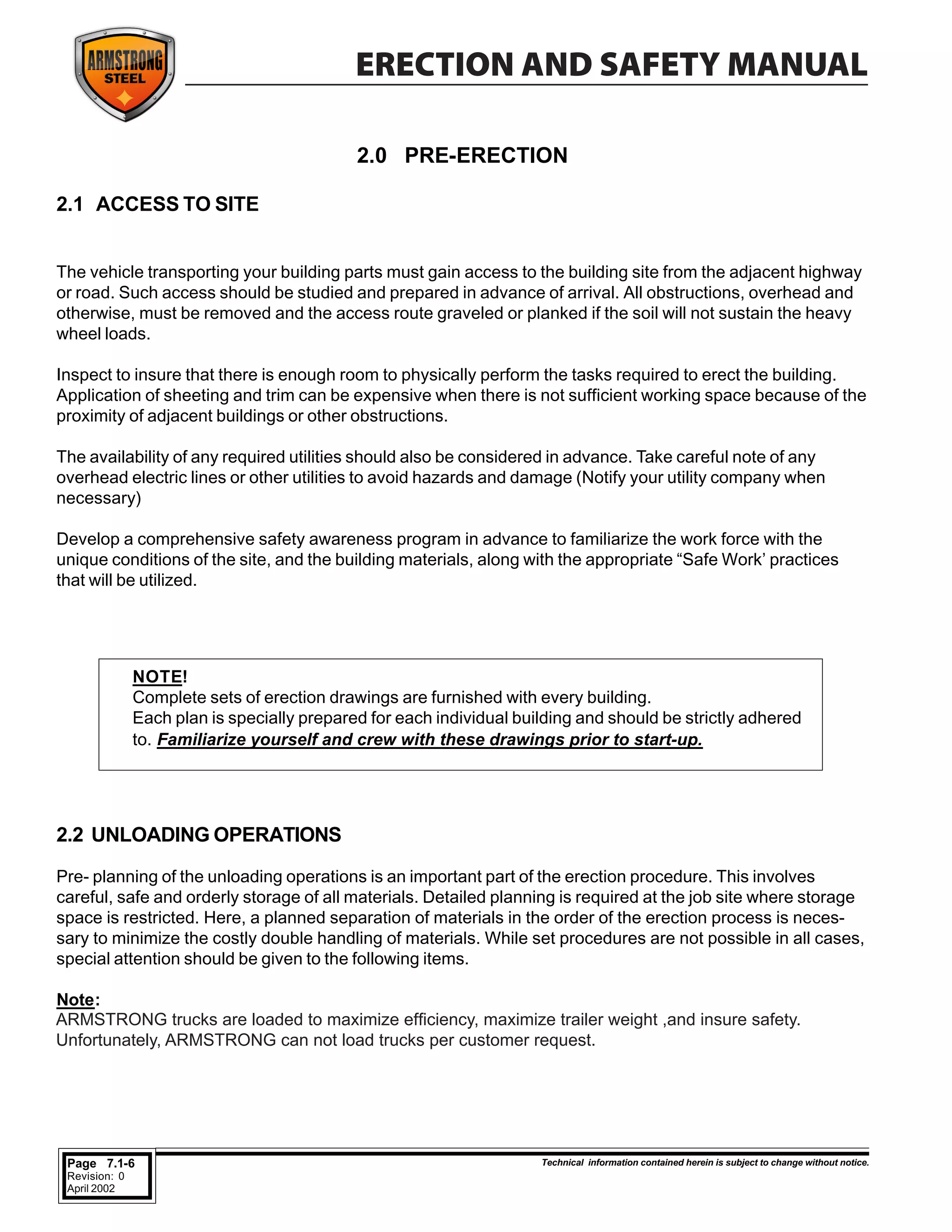 Steel building-erection-manual | PDF