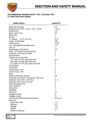 Steel building-erection-manual | PDF