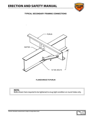 Steel building-erection-manual | PDF