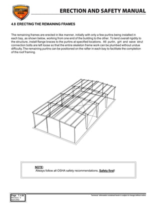 Steel building-erection-manual | PDF