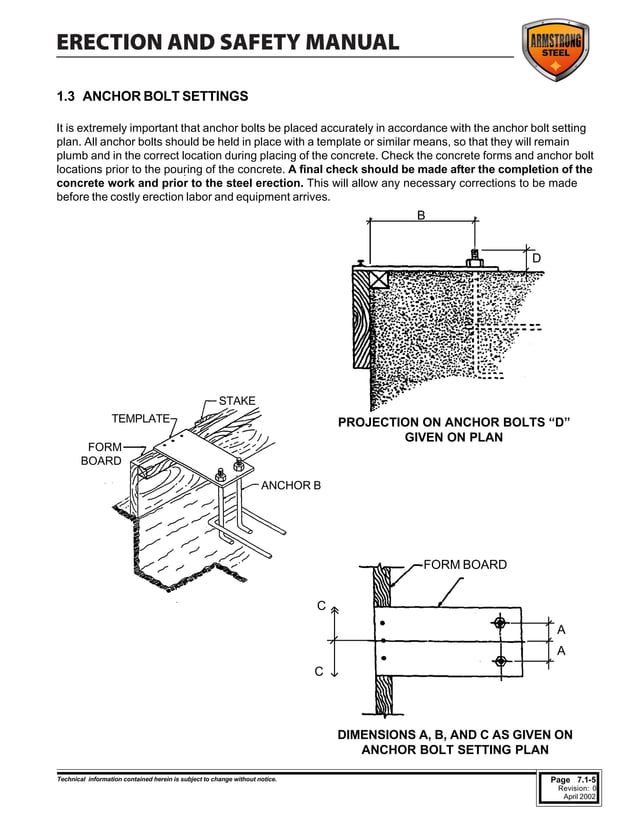 Steel building-erection-manual | PDF | First Aid | Injuries