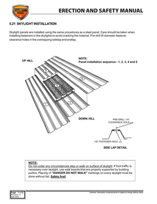 Steel building-erection-manual | PDF