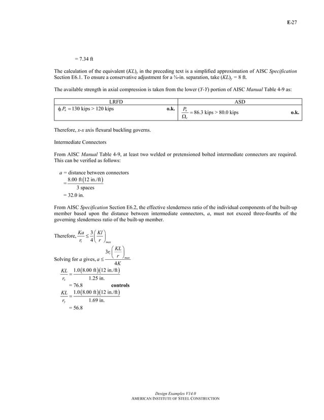 Steel design-examples | PDF