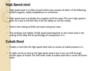Steel and its types