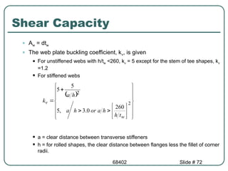 Steel_Beams_LTB Design Steel Beams for Flexure | PPT