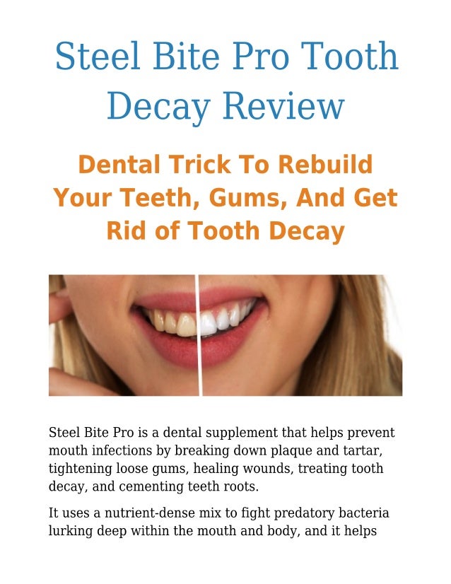 Dental Trick To Rebuild Your Teeth, Gums And Get Rid of Tooth Decay