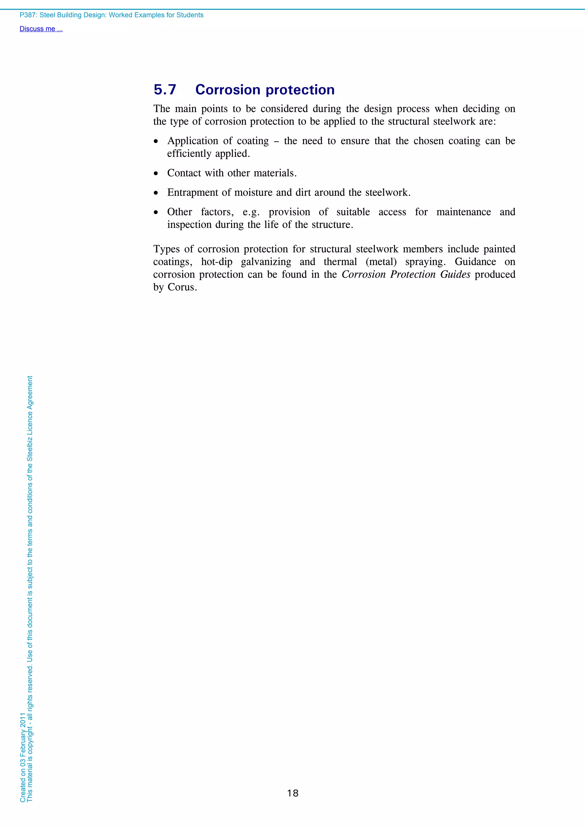 Steel building design worked example | PDF