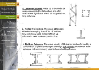 steel construction USING DIFFERENT TECHNIQUES | PDF