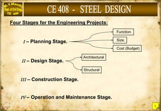 Design of Steel structure and connection .ppt