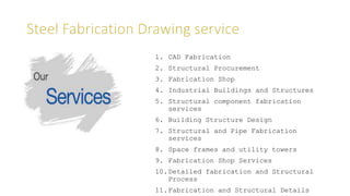 how shop drawing services reduce fabrication rework by... Steel Fabrication Drawings.pptx