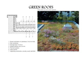 GREEN ROOFS
 