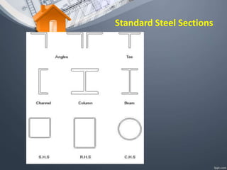 Steel Ruling Section Steel frame work | PPTX