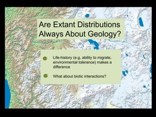 Tahoe Glaciation    32K years agoGlacial Lake MissoulaUpper FraserPuget Sound10-15 K years ago?Columbia Oregon Desert BasinsKlamathSacramentoSan Joaquin Gulf of California