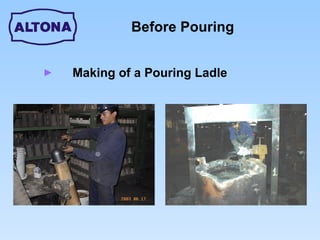 Before Pouring Making of a Pouring Ladle 