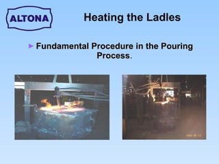 Heating the Ladles Fundamental Procedure in the Pouring Process . 