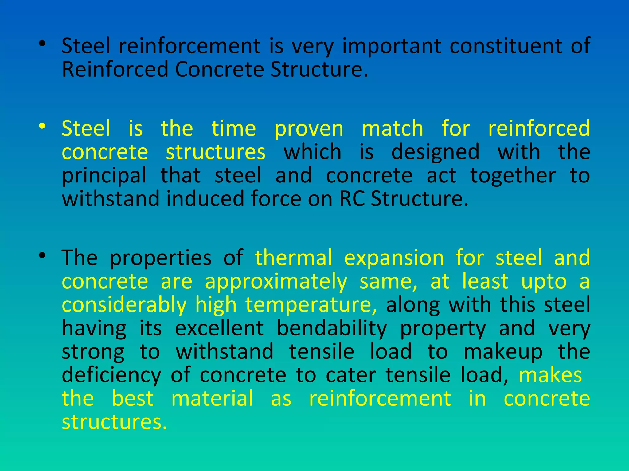 Steel reinforcement