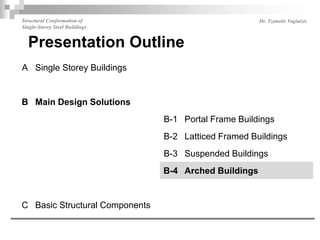 Structural Conformation of Single Storey Steel Buildings | PDF