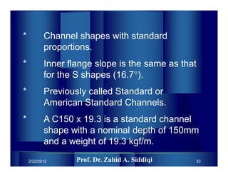 Steel strucure lec # (3) | PDF