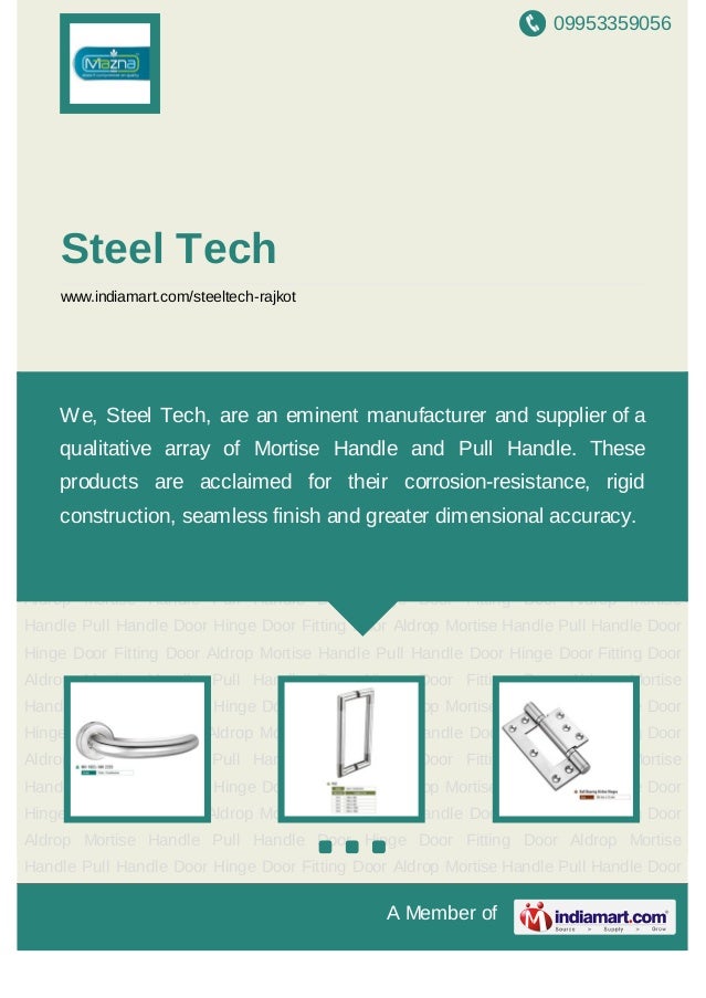 Steel Tech, Rajkot, Hardware Fittings
