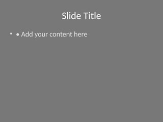 Modern Metal Slideshow Modern Steel Presentation Template with Metallic Design Elements | PPTX