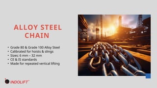 Steel Wire Rope vs Chain – What’s Best for Your Lifting Needs? | PPTX