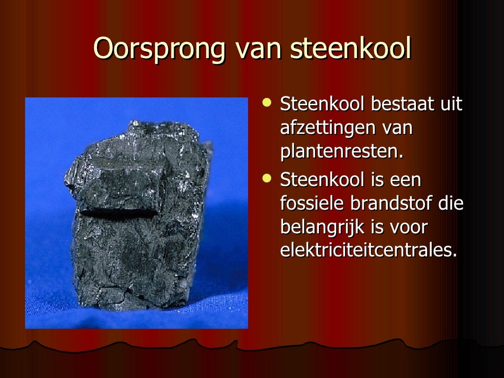Steenkool steenkool