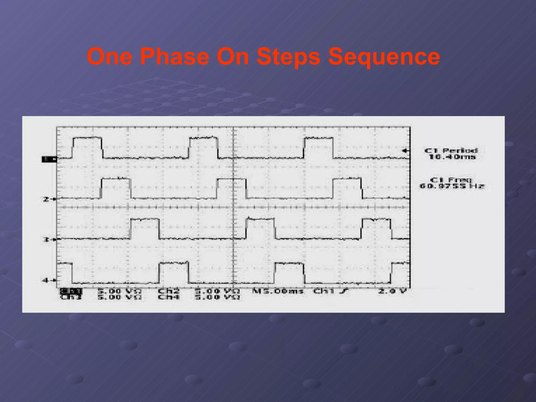 One Phase On Steps Sequence 