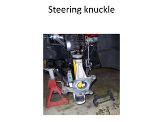 Steering knuckle
 