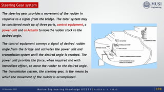 Steering gear system | PDF