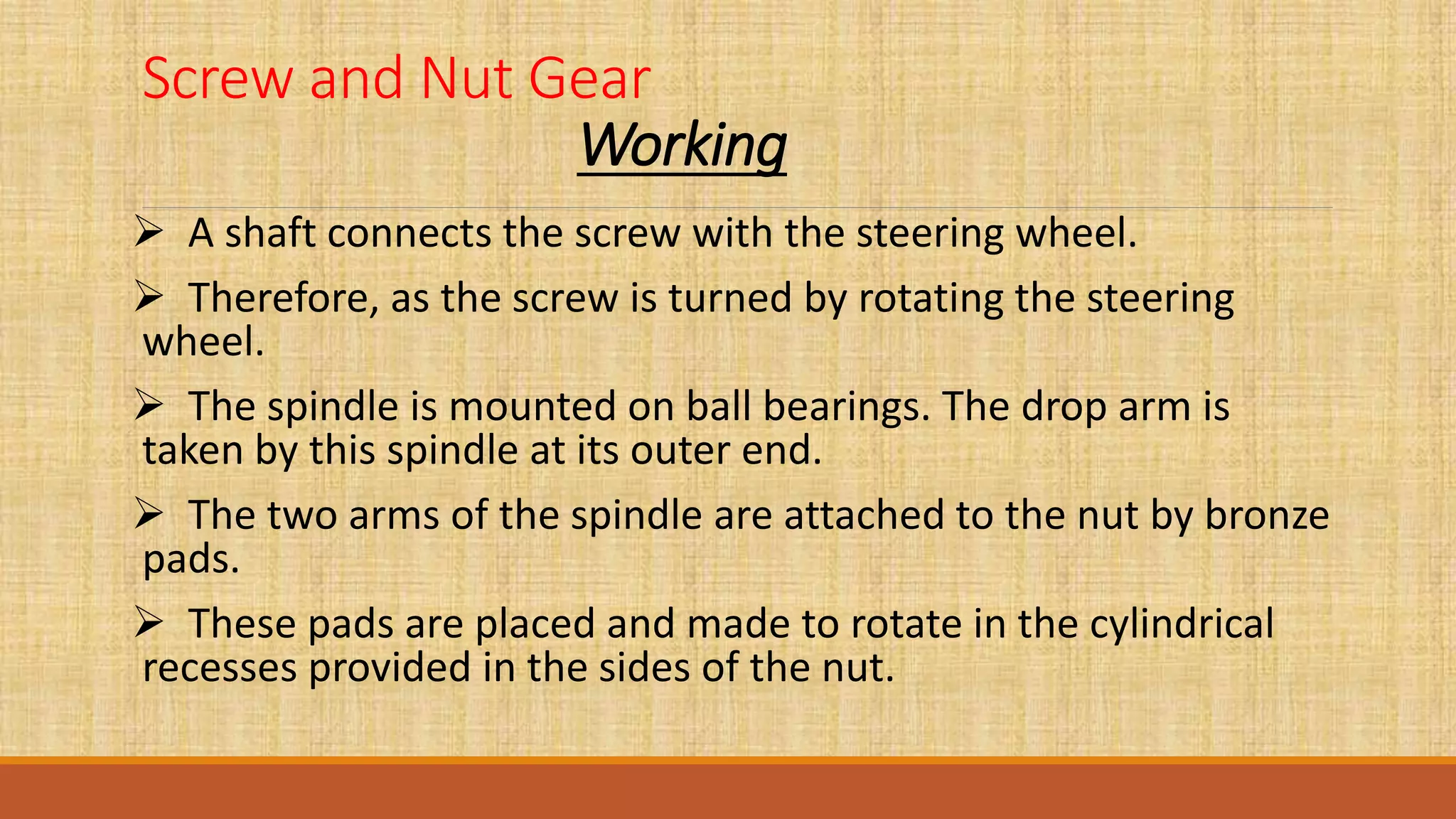 Steering gearbox