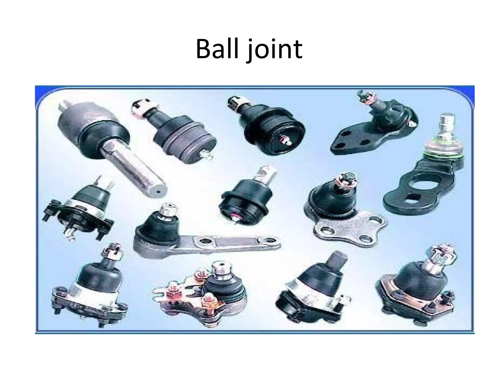 Ball joint
 