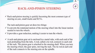 steering system for Mechanical students acadamic year 2018