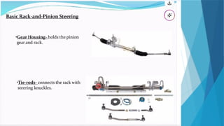 steering system for Mechanical students acadamic year 2018